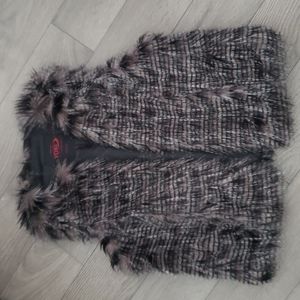 Womens faux vest